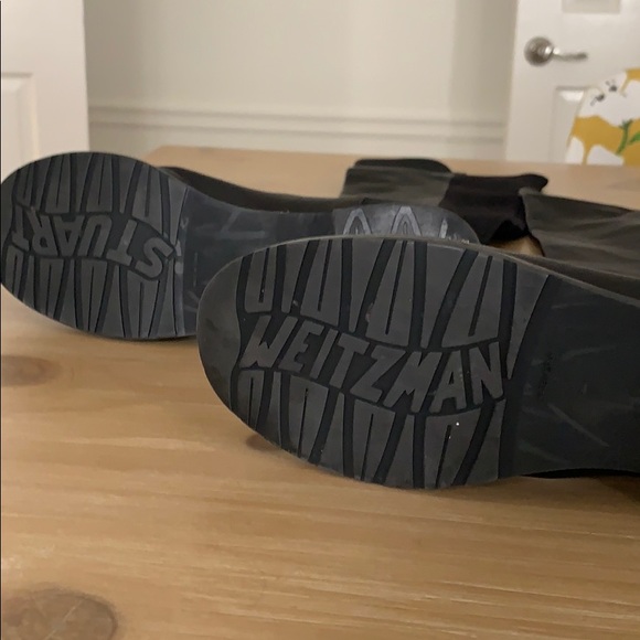 Stuart Weitzman OTK black boot - Picture 3 of 4